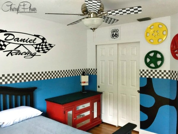 Race Car Boys Room Cheryl Phan 