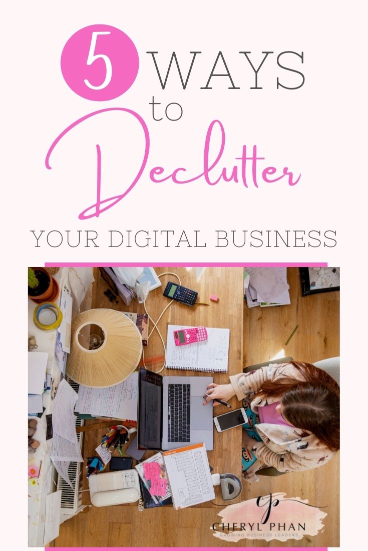 5 ways to declutter your digital business