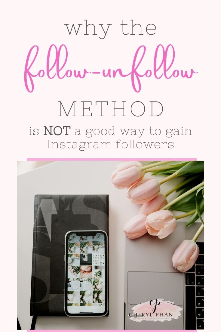 Stop the follow unfollow method on Instagram