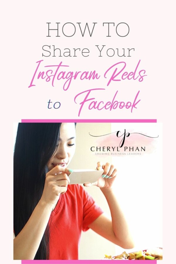 How to share Instagram Reels to Facebook_Pinterest1