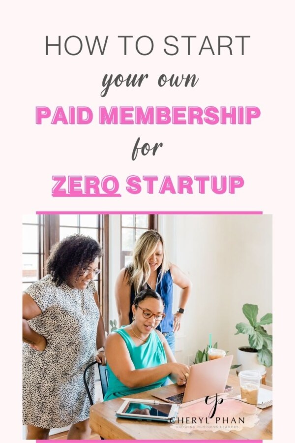 How to Start your own paid membership for zero startup 